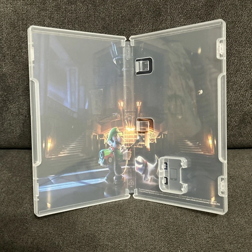 Luigi's Mansion 3 Nintendo‎ Switch Case Only No Game Replacement Authentic USA